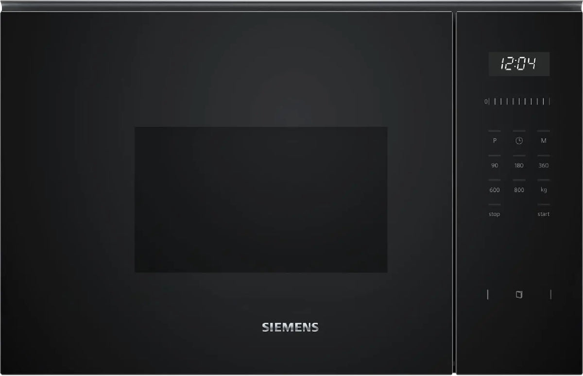 Microondas SIEMENS Integrable iQ500 38 cm Cristal Negro, 7 prog. BF525LMB1