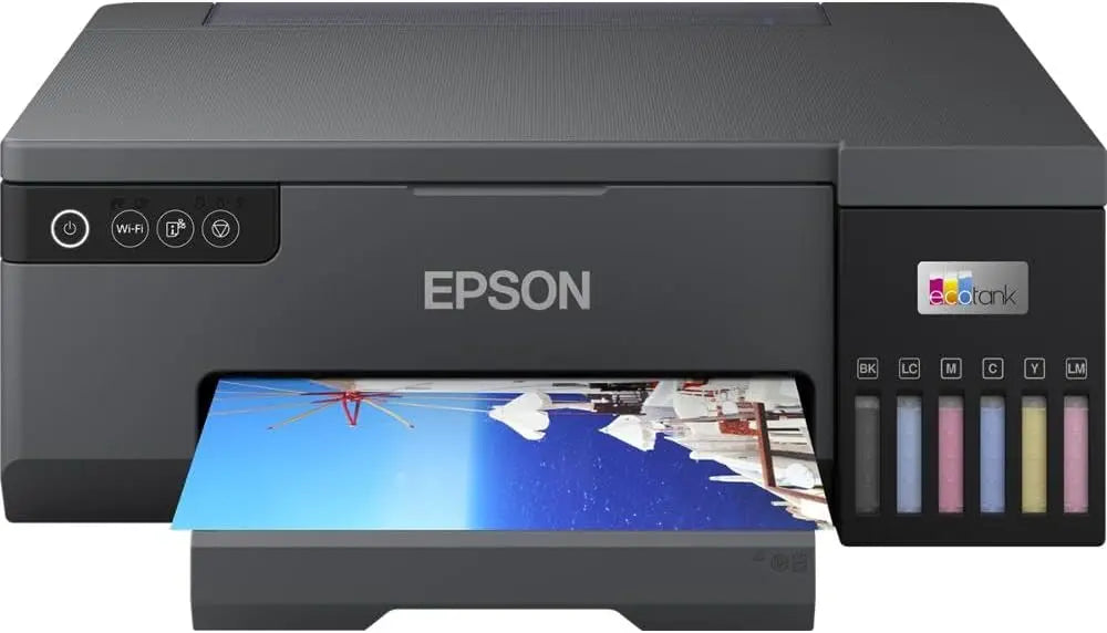 Impresora Epson Ecotank L8050 Fotodrucker 5760 X 1440 Dpi 20,30cm (8') X 30,50cm (12') (20x30 Cm) Wlan (c11ck37402), negro