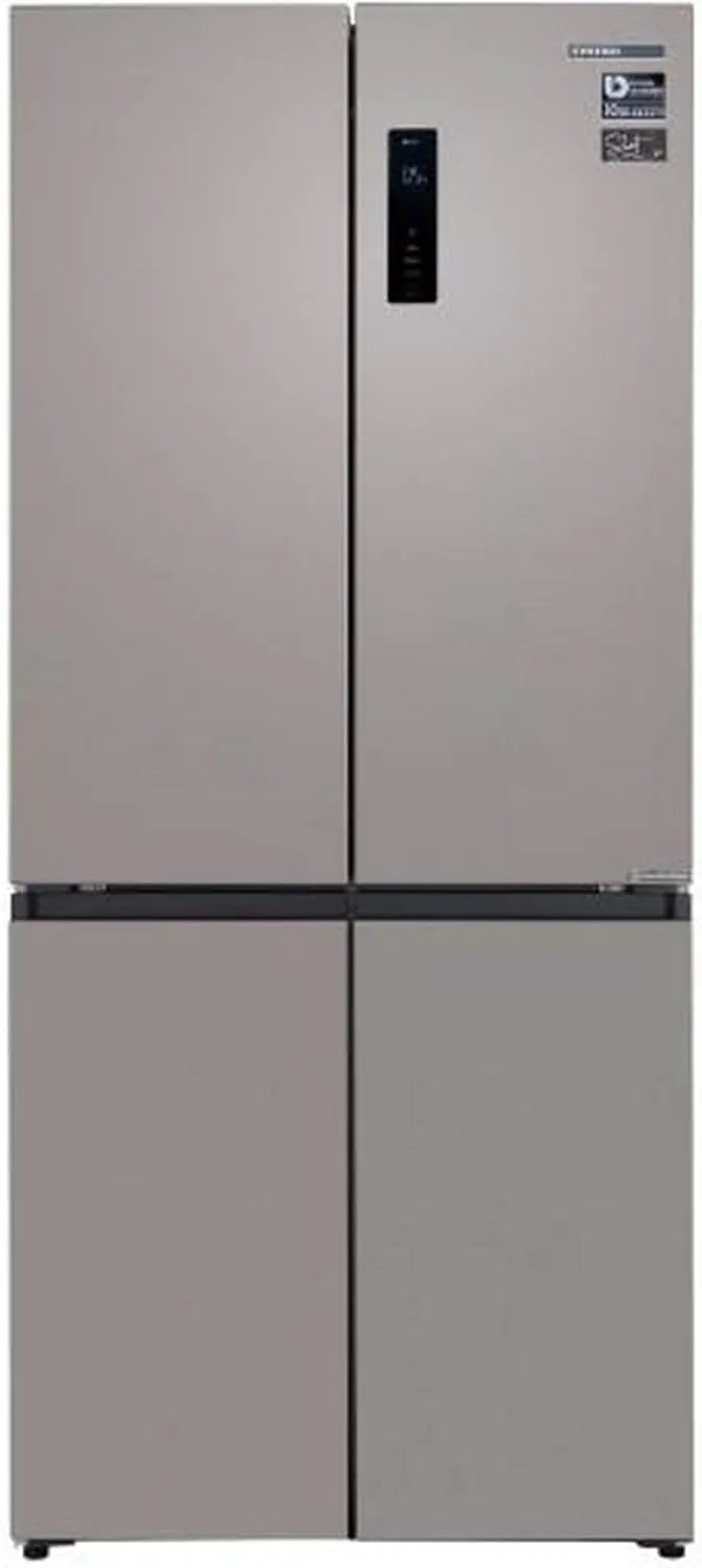 Frigorífico INFINITON ELECTRONICS Frigorifico Americano INFINITON AMCB-580CD90XEH, 190 cm de Altura, Total No Frost, 4 Puertas, Inverter, plata