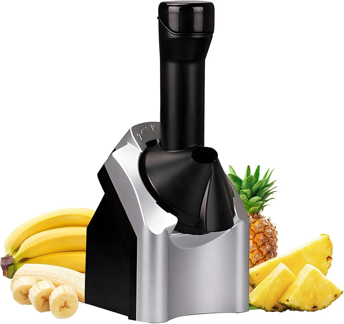 Heladera Generic Máquina De Postres Congelados, Máquina De Helados Y Máquina De Sorbete De Servicio Suave Vegana Para Hacer Helado Suave, negro