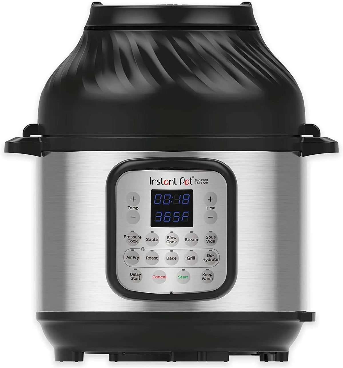 Freidora de aire Instant Pot Duo Crisp + Air Fryer 5.7L Multicooker 11 en 1 Cocina a presión, saltea, cocina al vapor, a fuego lento, sousvides