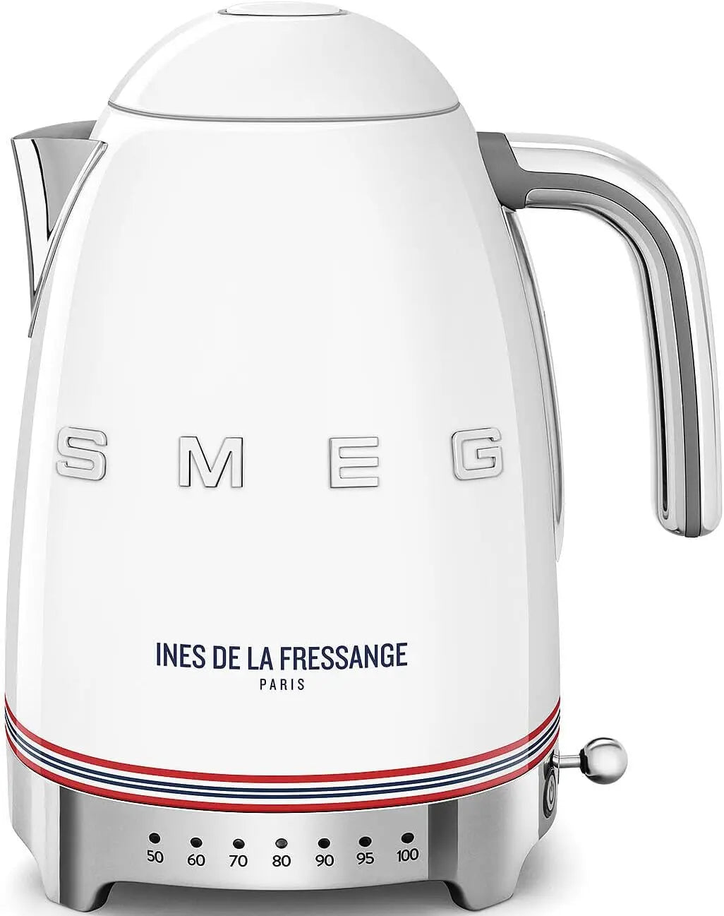 Hervidor Smeg de Agua Temperatura Variable KLF04IDFEU 1.7L MultiTemperaturas Filtro de cal Lavable, gris