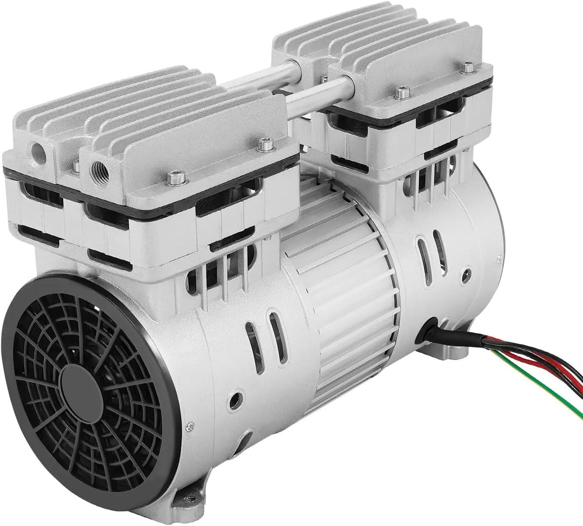 Compresor SAUADY de Aire Profesional Silencioso Compresor de Aire Sin Aceite 750W para Compresores Médicos y Refrigeración 29, gris