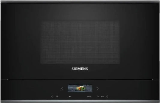 Microondas SIEMENS Encastre IQ700 BF722L1B1, negro