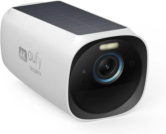 eufy Security eufy by Anker eufyCam S330 eufyCam 3, Camara vigilancia WiFi 4K, negro