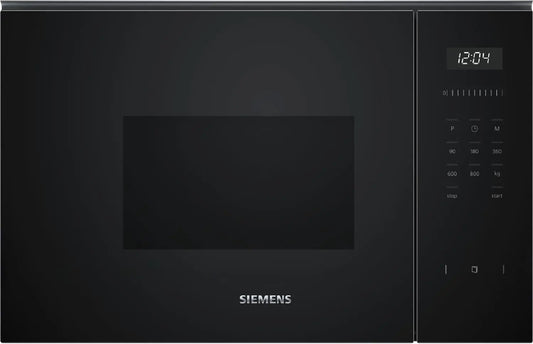 Microondas SIEMENS Integrable iQ500 38 cm Cristal Negro, 7 prog. BF525LMB1