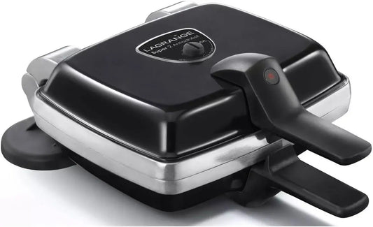 LAGRANGE gofrera crujiente 2 platos 1000w negro 039426