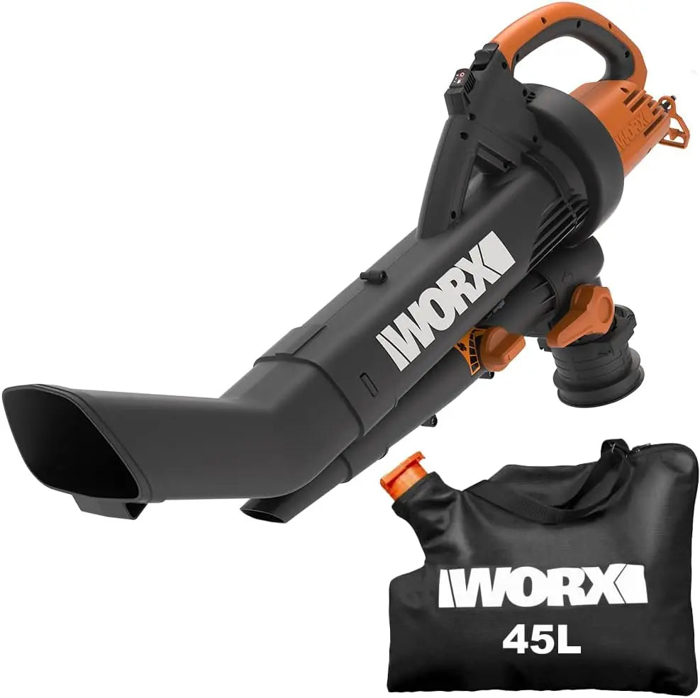 Soplador WORX WG505E 3.000W Potente, negro