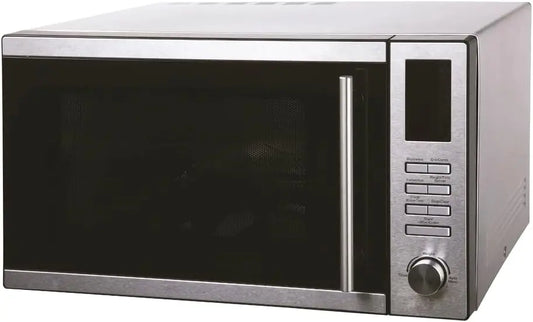 Horno MBH - MAQUINARIA BAR HOSTELERÍA MBH - Microondas profesional INOX 900 W para Hostelería. Horno microondas industrial 25 litros de acero, negro
