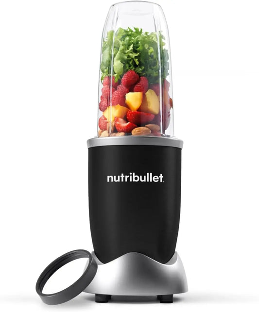 Batidora NutriBullet Pro 900 Watt, batidora personal, batidora multifuncional, vaso de 700ml, NB904RG, negro