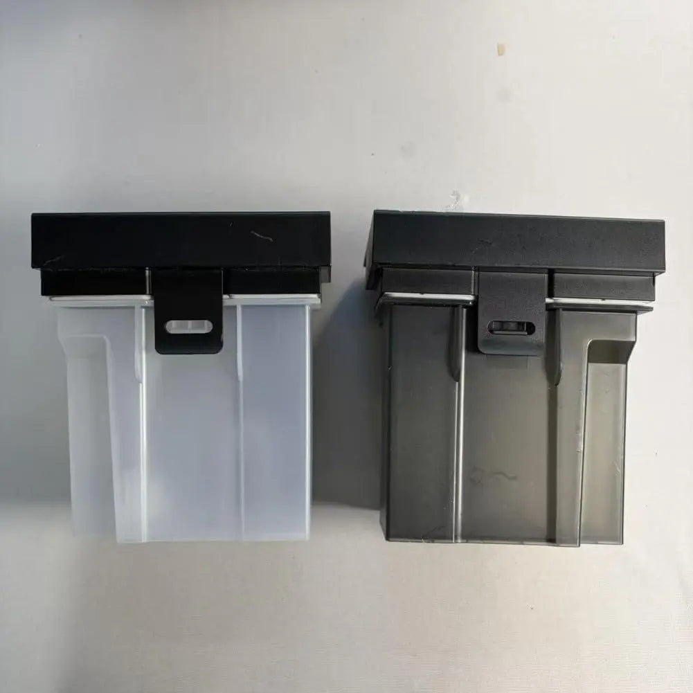 Aspiradora LatoYard Agua para tanque W3 ventana para aspiradora, depósito de agua limpia o sucia de plástico ABS para pieza de repuesto, negro/blanco