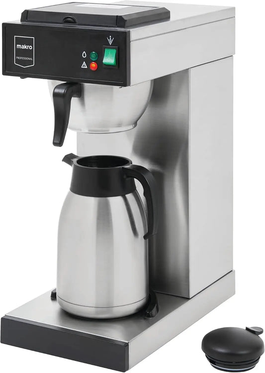 Cafetera METRO Professional Máquina de café GCA2101, Cafetera de goteo, acero inoxidable, 2.3 litros, 1900 W, 21.5 x 41.5 x 52 cm, plata