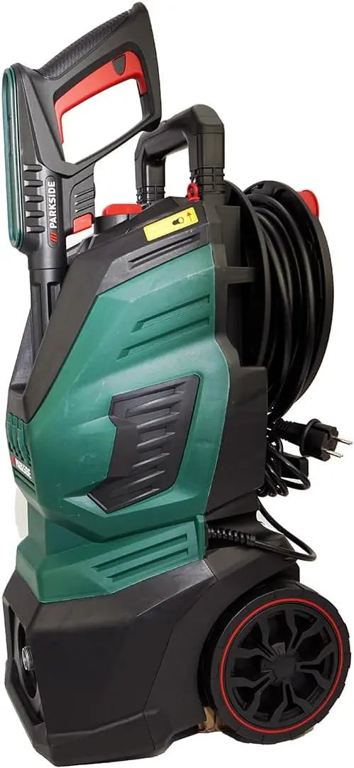 Hidrolimpiadora HEADNMORE conjunto - Parkside Limpiador de alta presión PHD verde - 2400W - 500 l/h - 170bar + HEADNMORE Llavero, verde