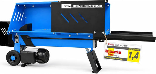 Güde Separador de madera 230 V 1500 W. Fuerza de corte: 4 t Diámetro de la partición (máx.): 250 mm, azul