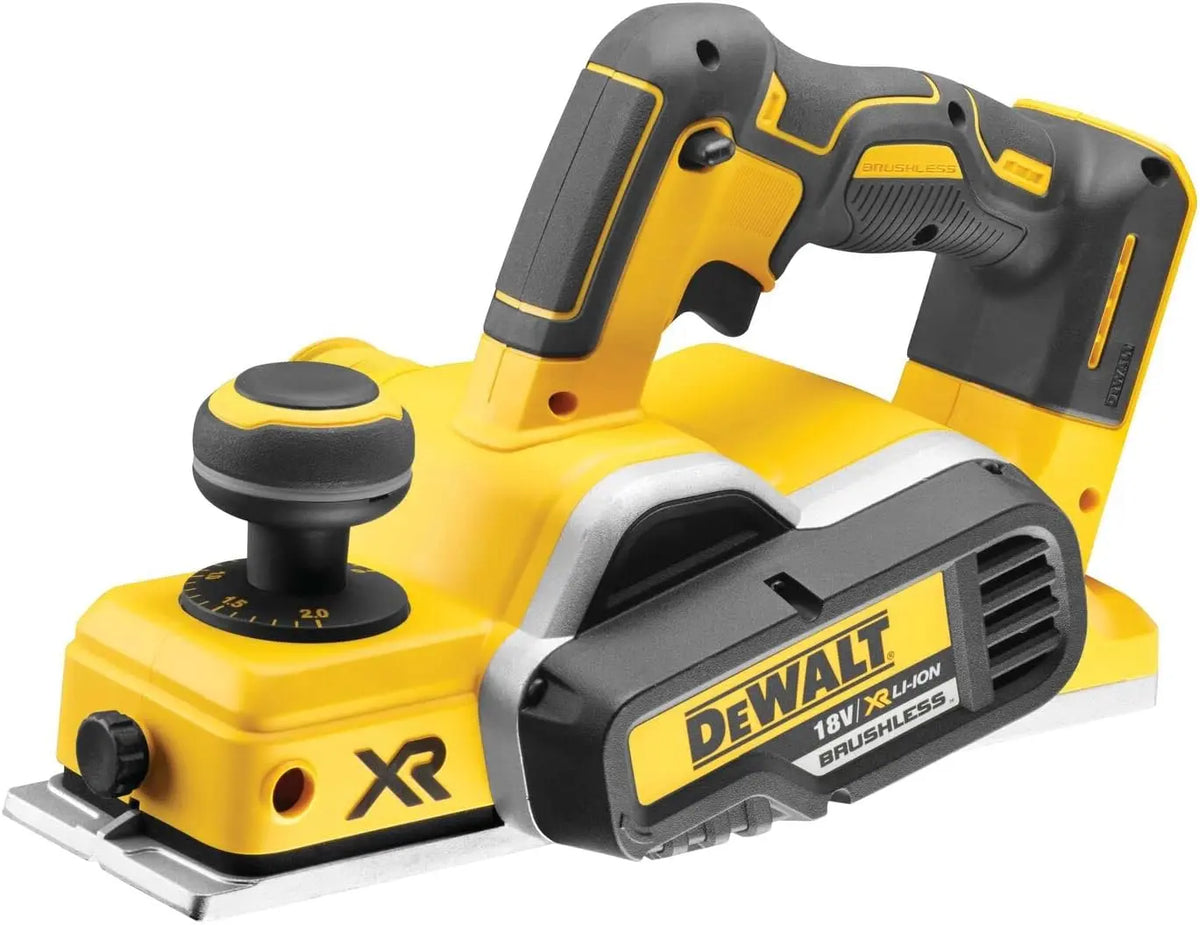 DEWALT cepillo XR 18V sin escobillas con TSTAK, DCP580N-XJ, amarillo