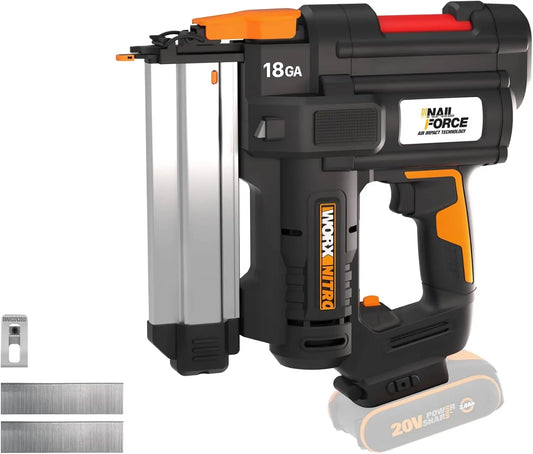 WORX Clavadora a batería 20V - 18GA PowerShare, negro