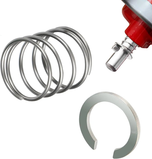 UAUSE Para batidoras de cabezal inclinable KitchenAid Spring y arandela, instalación simple, gris