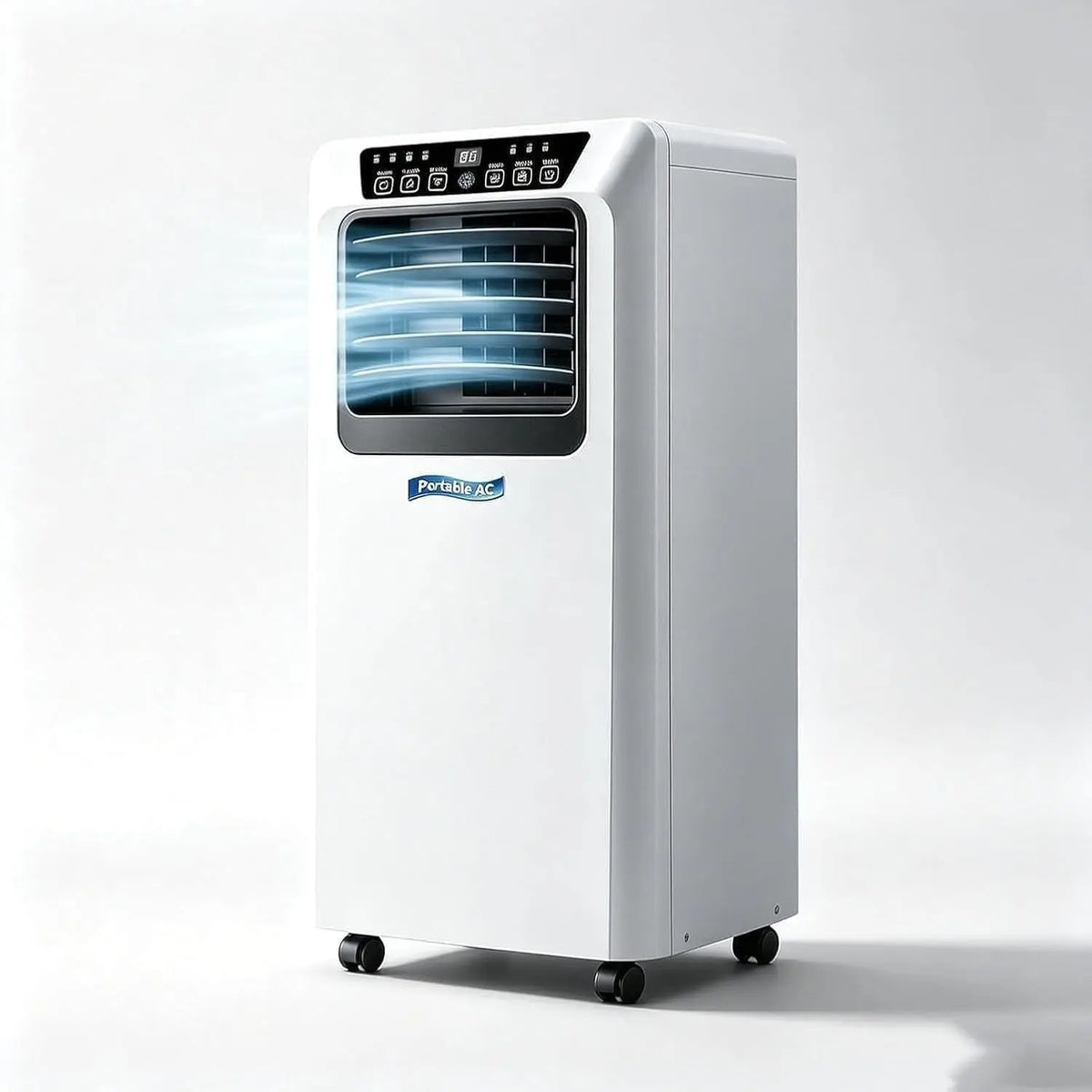 Teléfono móvil Faozhuo Aire Acondicionado Portátil 4 en 1 12000 BTU con Mando WiFi, Temporizador 24H y Kit de Ventana, blanco