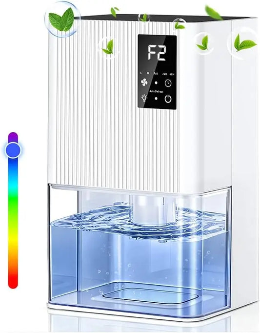 Deshumidificador Cakoai Eléctrico 1800 ml 2 Modos, Deshumificadores de Humedad, azul