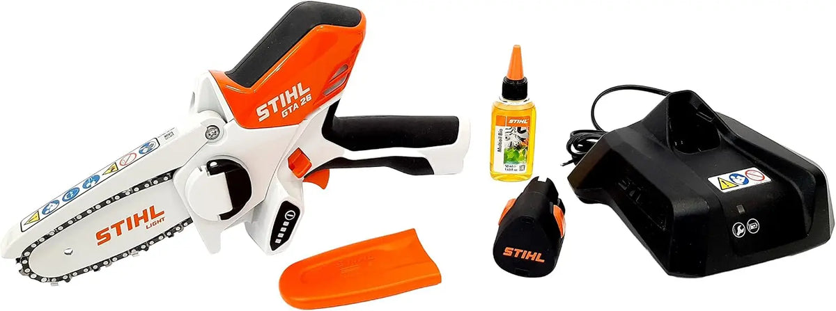 Podadora Stihl GTA 26, conjunto con batería AS 2 y cargador AL 1, negro