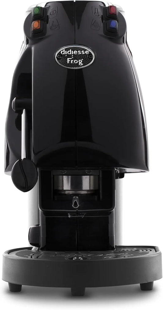 Cafetera Didiesse Frog Revolution - Máquina de café en cápsulas de café espresso negro brillante para el hogar y la oficina