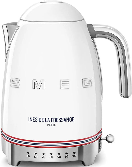 Hervidor Smeg de Agua Temperatura Variable KLF04IDFEU 1.7L MultiTemperaturas Filtro de cal Lavable, gris