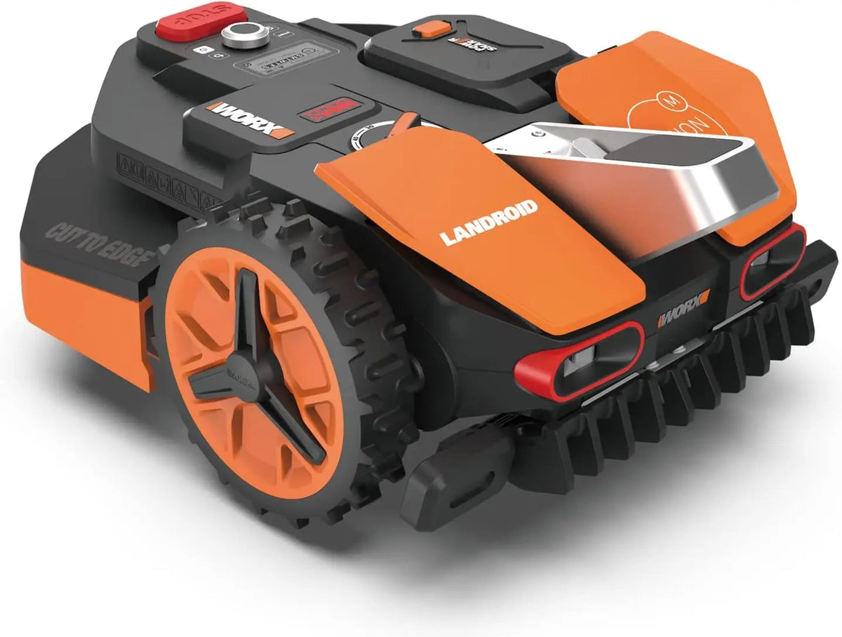 Cortacésped WORX Landroid Vision M600 Robot cortacésped WR206E.1 para Jardines de hasta 600 m² Robot cortacésped Inteligente sin Cable, negro