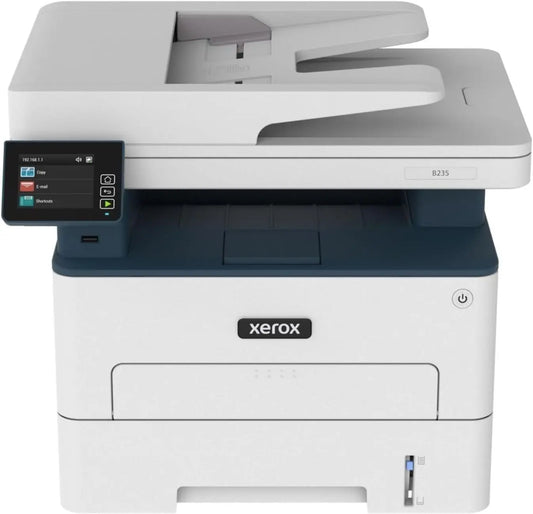 Impresora Xerox B235dni A4 34ppm Impresora Multifunción Láser Blanco y Negro Inalámbrica con Impresión a Doble Cara (Dúplex), blanco