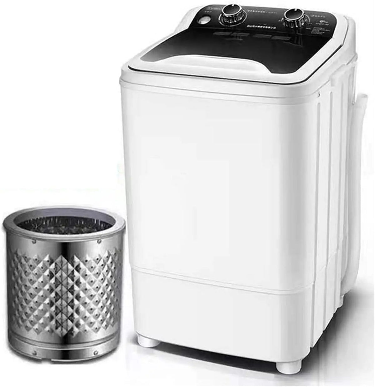 Lavadora Generic portátil de 7 kg de capacidad, blanco