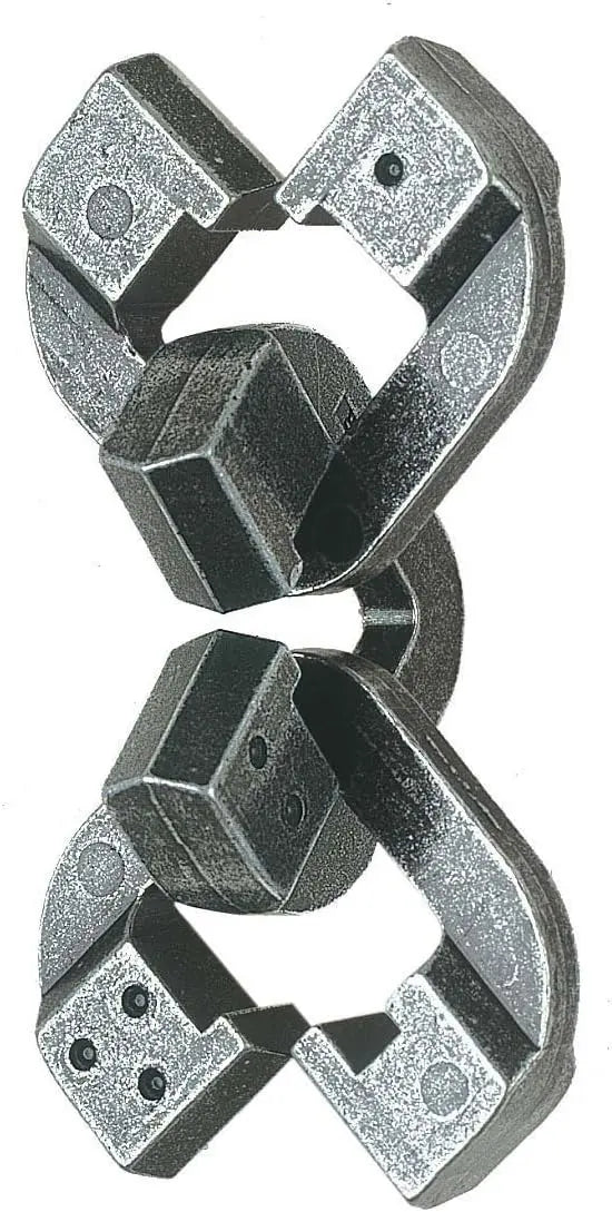 Gigamic Eureka-Rompecabezas Huzzle Cast Chain, Multicolor (Fehn 515111), gris