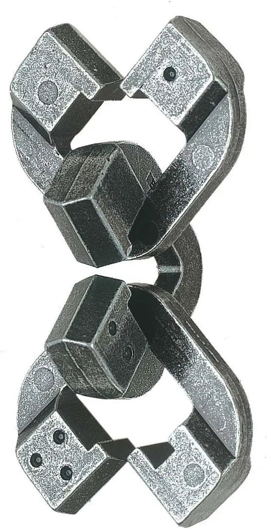 Gigamic Eureka-Rompecabezas Huzzle Cast Chain, Multicolor (Fehn 515111), gris