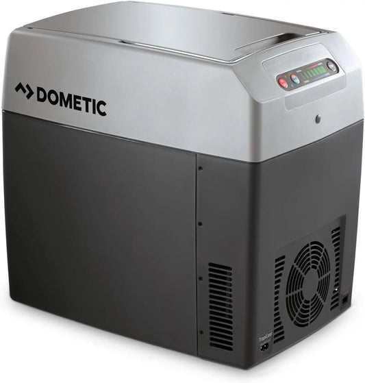 Frigorífico Dometic Tropicool TC 21FL Nevera Eléctrica Portátil, 20 l, Mini Nevera para Coche, camión, Barco y Autocaravana, 12/24 V y 230 V, negro