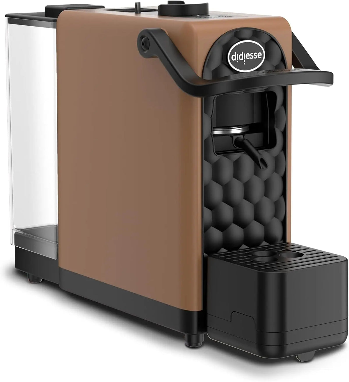 Didiesse Darkside, PoD-Kaffeemaschine, 1,3 L, Kaffeepad, 650 W, Schwarz, Bronze, naranja