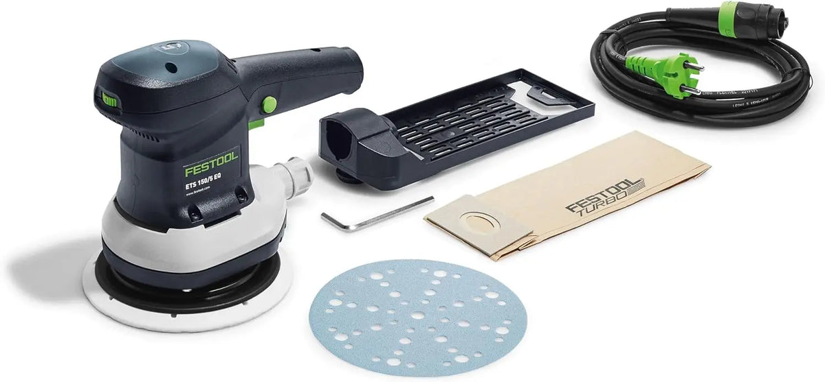 Lijadora Festool excéntrica ETS 150/5 EQ, negro