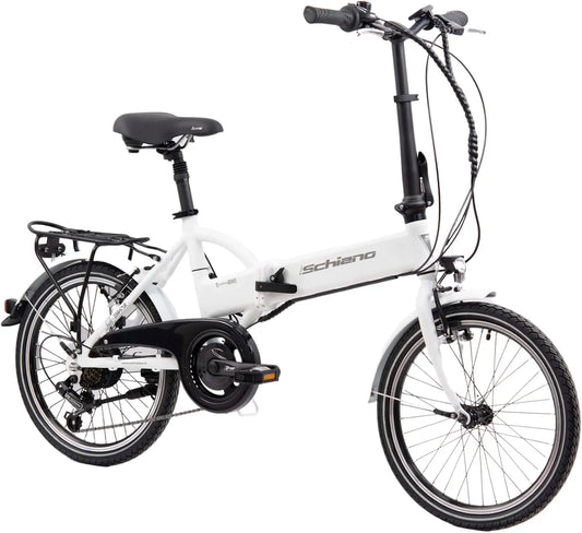 Batería de moto F.lli Schiano E-Sky, Bicicleta Electrica Plegable, 20', Batería 36V 7.8Ah Extraíble, Motor 250W 40Nm, gris