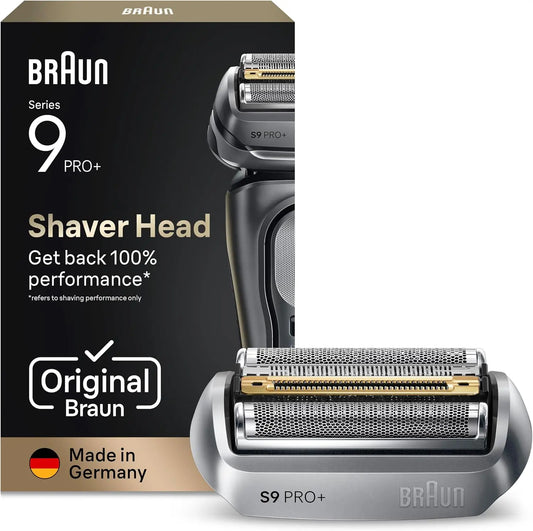 Afeitadora Braun Series 9 Pro+ Recambio para Afeitadora Eléctrica Hombre, 96M, Plata